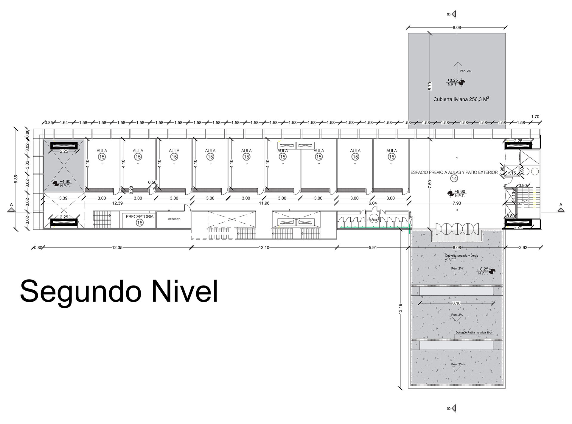 Escuela Vértiz - vista